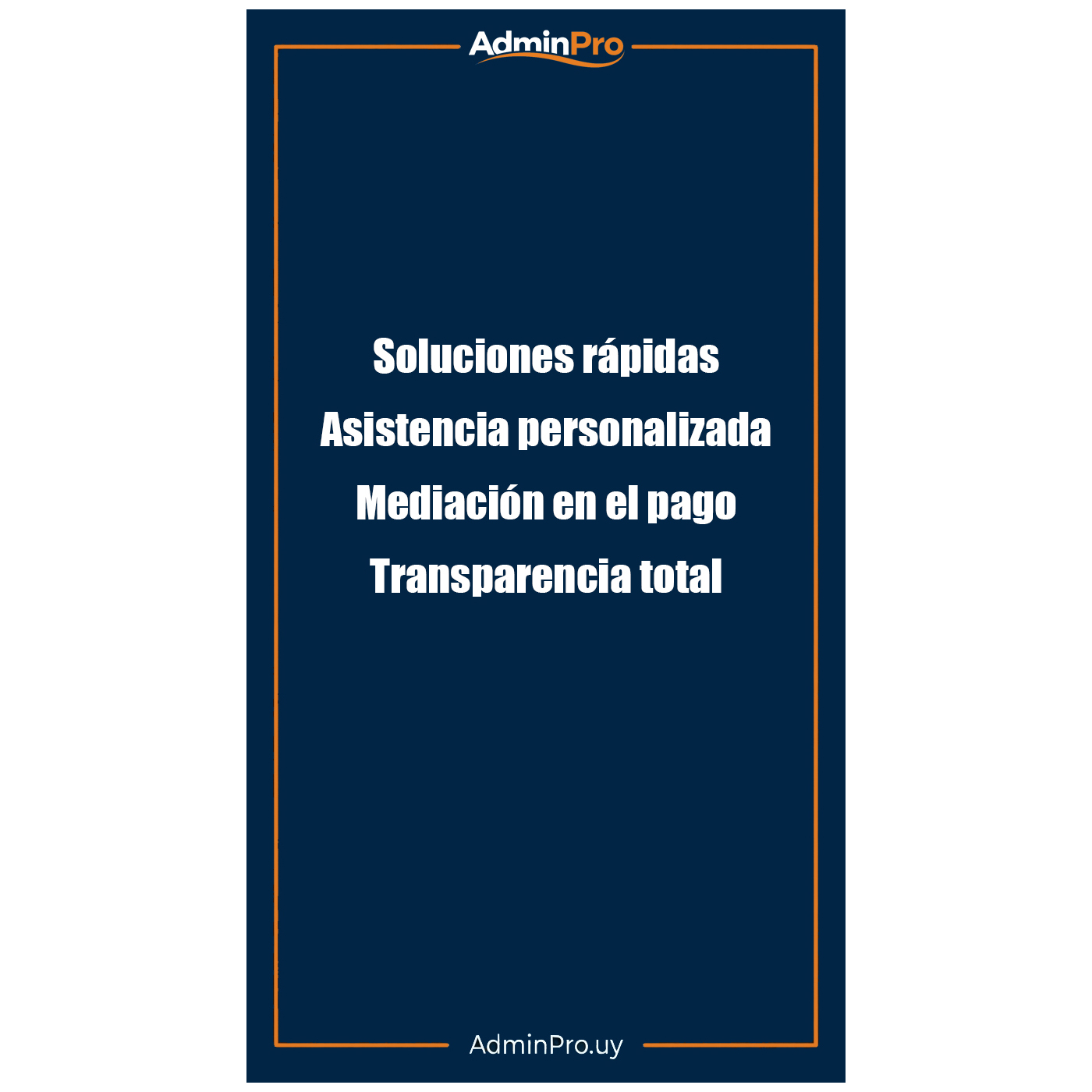 Ventajas que complementan nuestro servicio - Sistema AdminPro Uruguay
